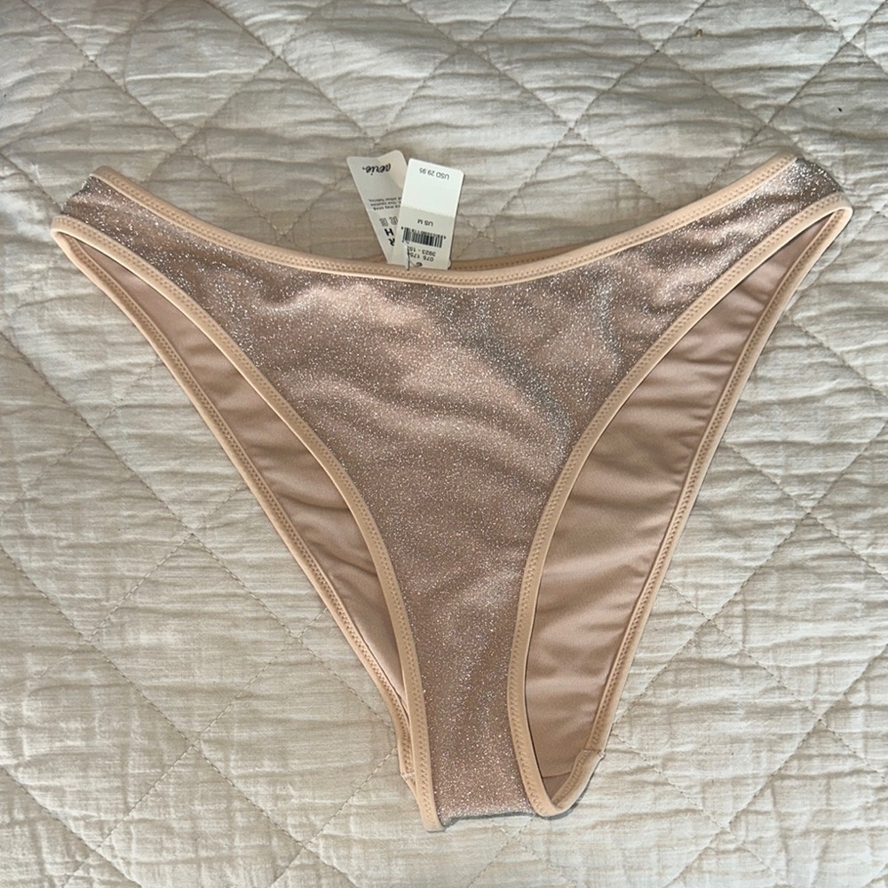 Aerie Shimmer Bikini Bottom